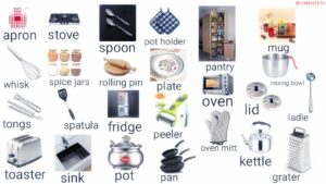 Essential Kitchen Vocabulary for English Learners
